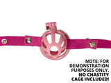 Elastic Chastity Strap (Pink)
