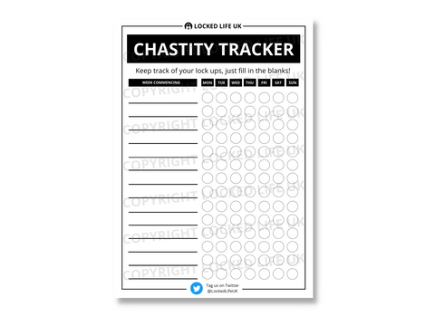 Chastity Tracker (Physical)