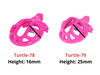 Turtle - Pink (Two Micro sizes)