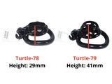 Turtle - Black (Two Micro sizes)