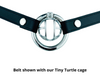 Leather Chastity Strap (Black)
