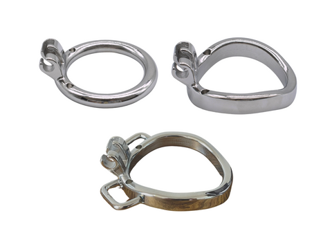 Stainless Steel Rings - Flat or Curved - 40mm / 45mm / 50mm / 55mm